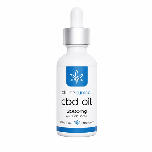 Allure Clinical 3000mg CBD Oil Tincture