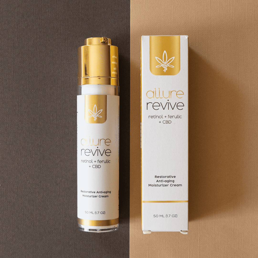 Allure Revive Restorative Night Cream 1.7 oz with 250mg CBD