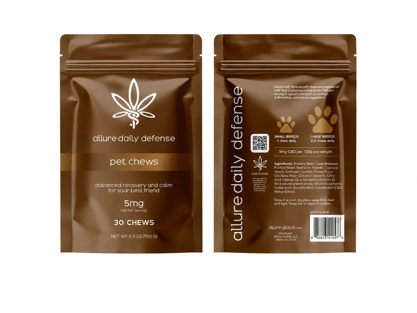 Allure Balance CBD Digestive Enzyme with 50mg CBD and 2 Billion CFU