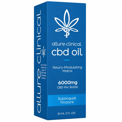 Allure Clinical 6000 6000mg CBD Oil 30mL