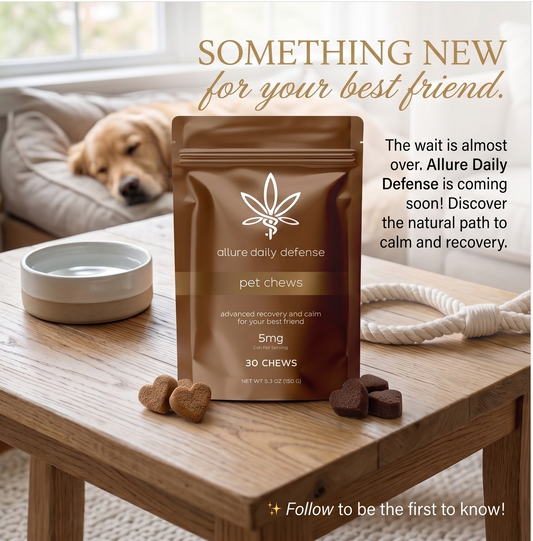 Allure Daily Defense CBD Pet Chews for Dogs and Cats