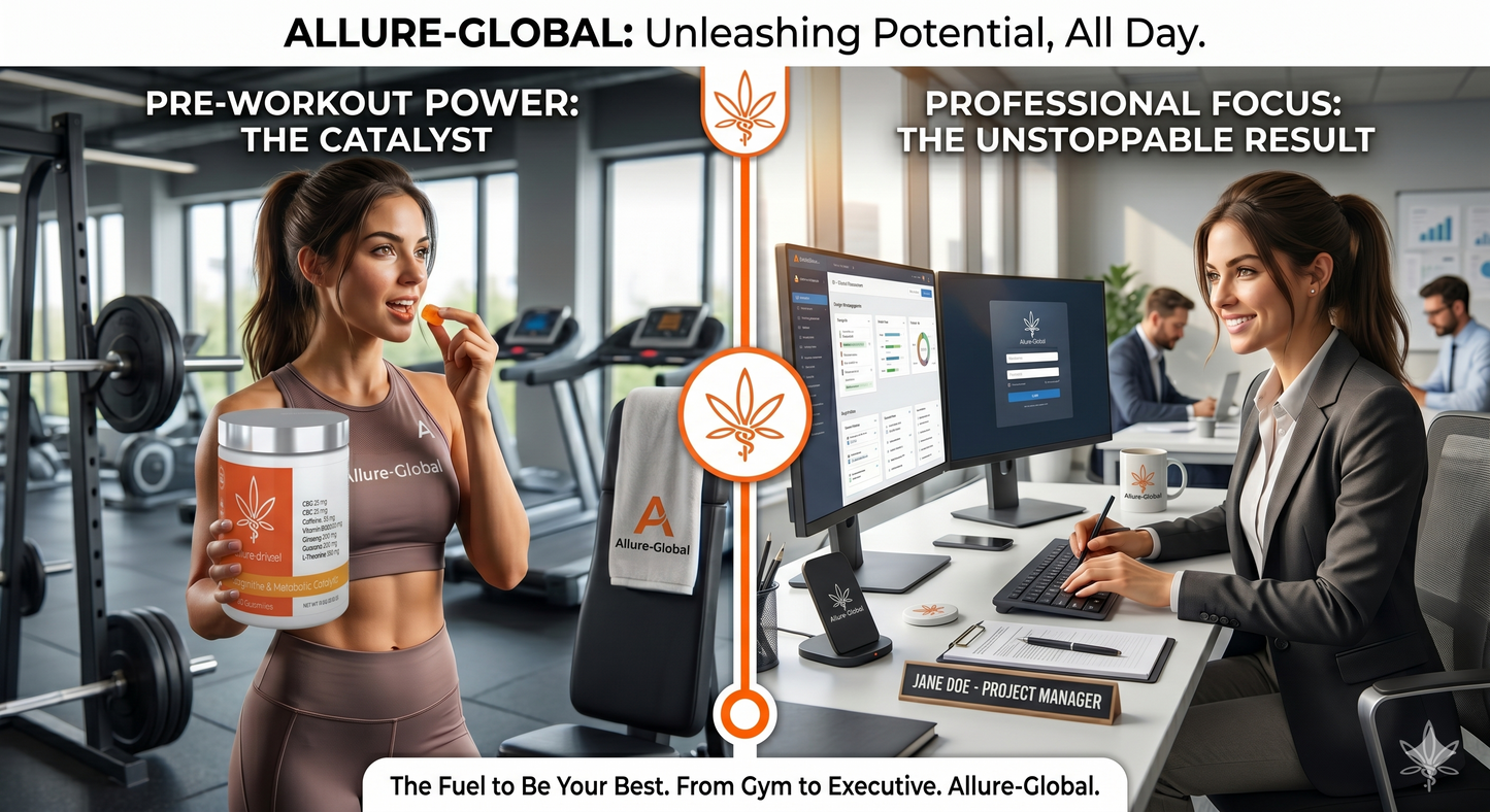 Allure Driven CBD CBG and CBC gummies supplement facts and benefits
