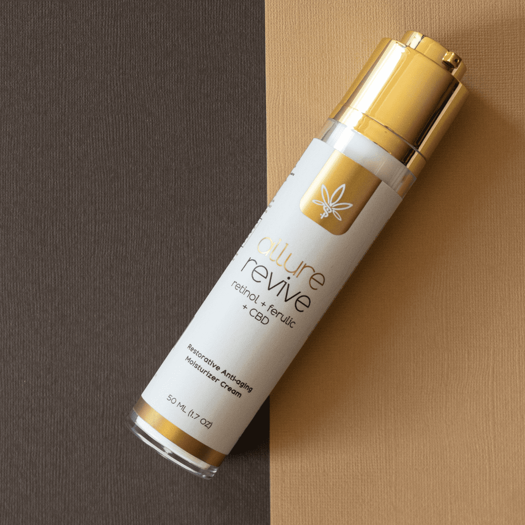 Allure Revive CBD Night Cream for advanced nighttime skincare