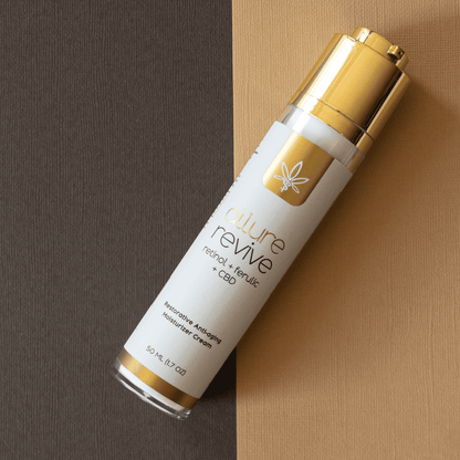 Allure Revive CBD Night Cream for advanced nighttime skincare