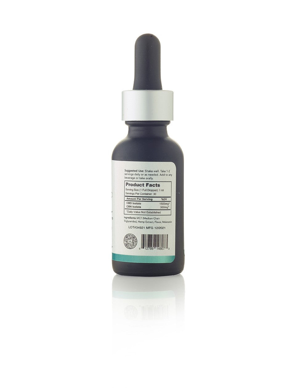 Allure Sleep CBD and CBN tincture product details and ingredients