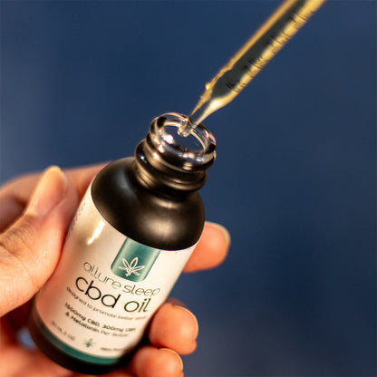 Allure Sleep broad-spectrum CBD and CBN oil 30 mL