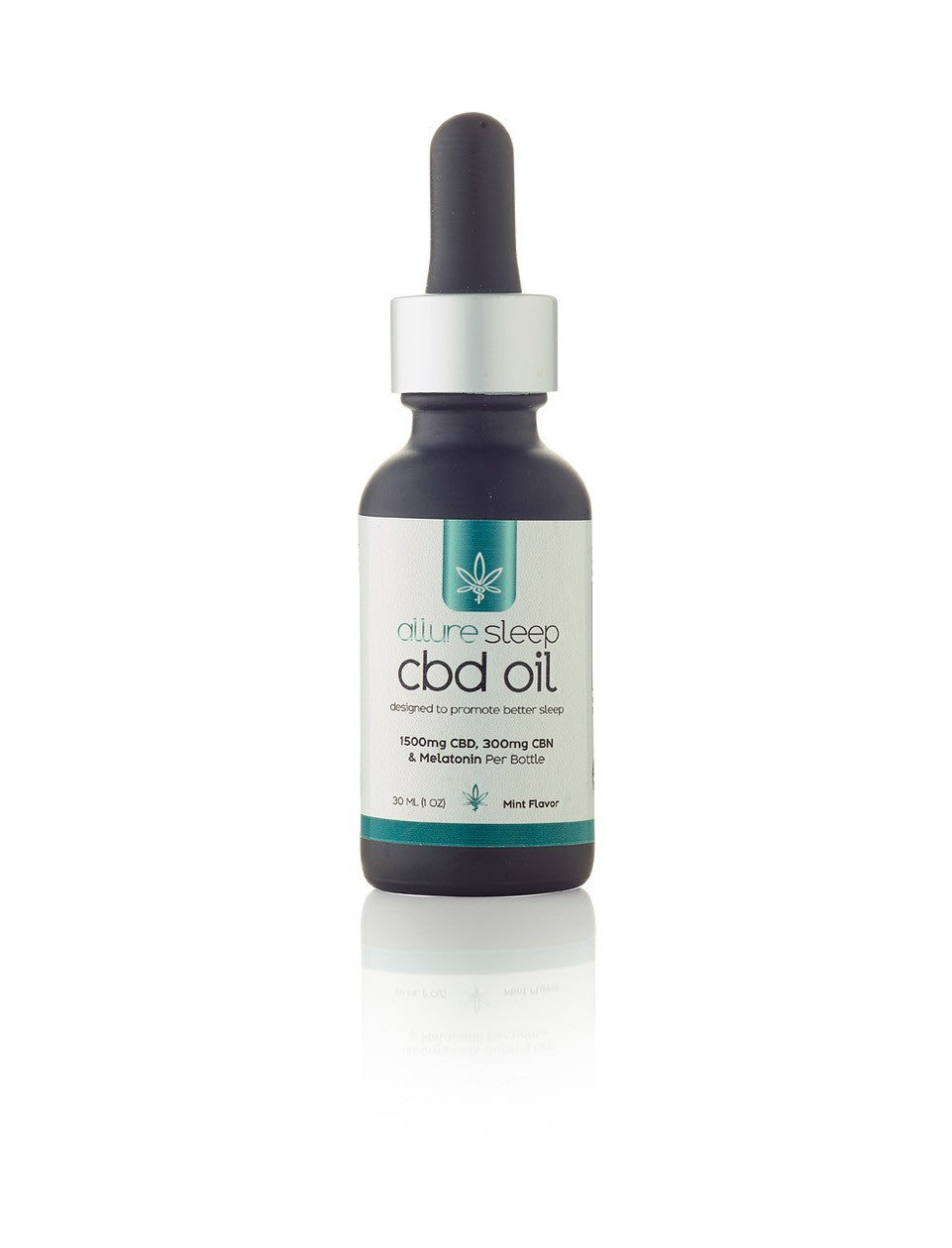 Allure Sleep CBD and CBN oil supplement facts and product information