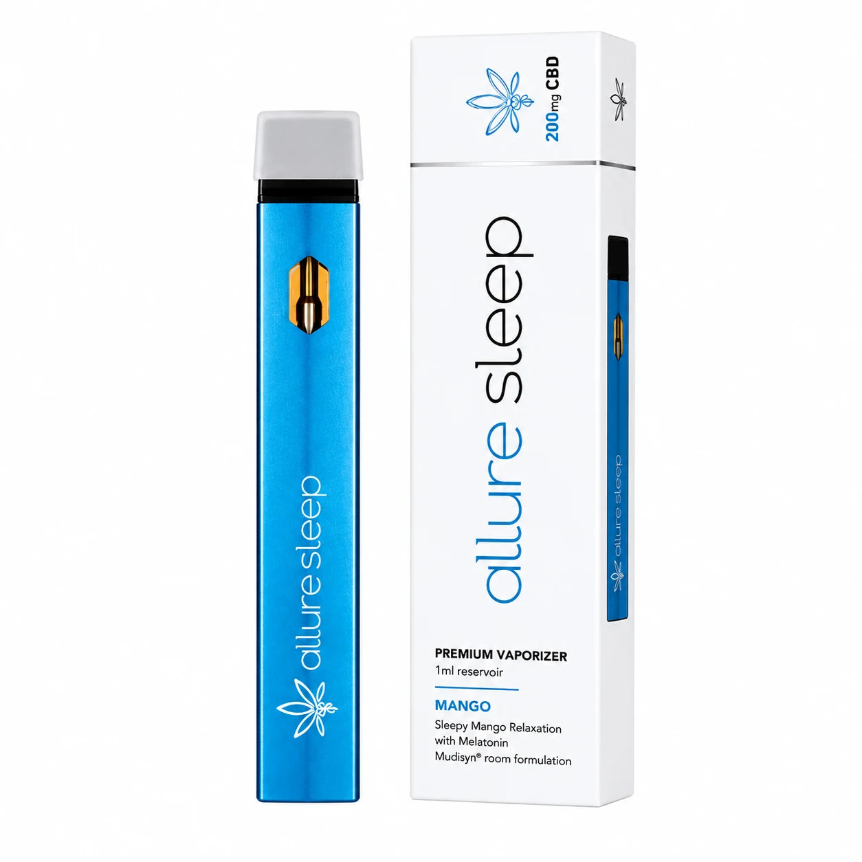 Allure Sleep CBD Vaporizer with 200mg CBD and Melatonin