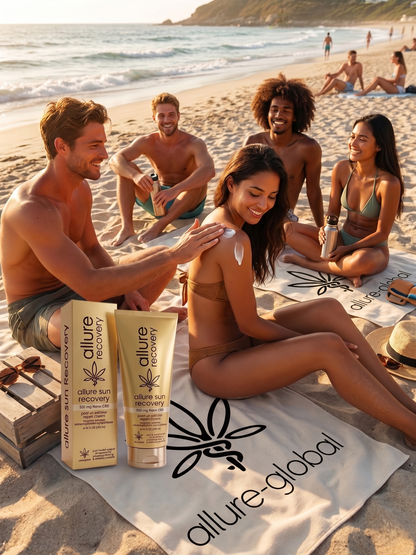 Allure Recovery After-Sun Care Lotion with CBD, Aloe Vera and Chamomile
