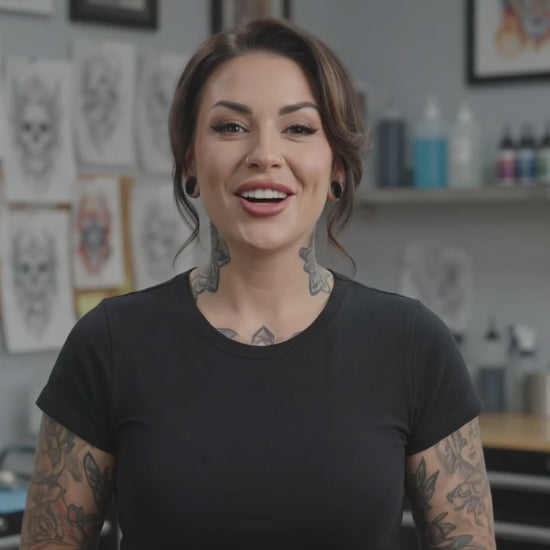 Allure Ink Guard Tattoo Aftercare Balm product demonstration video